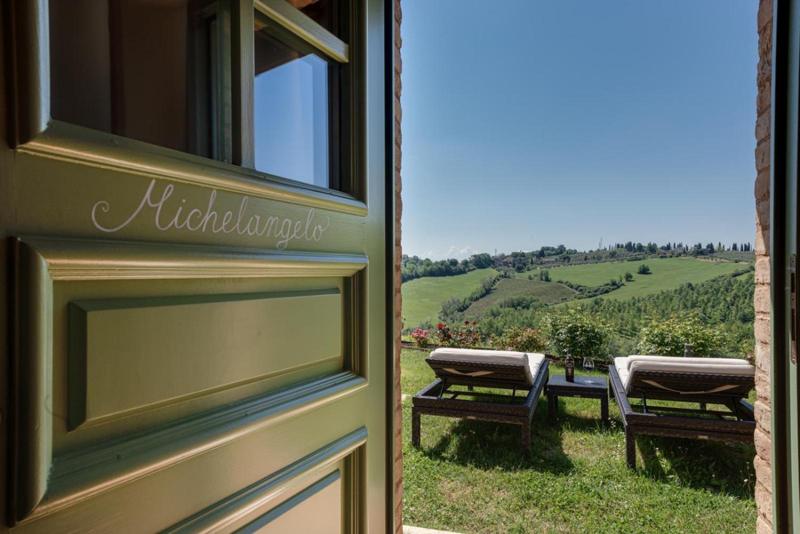 Villa Il Castagno Wine & Resort Siena Exterior foto
